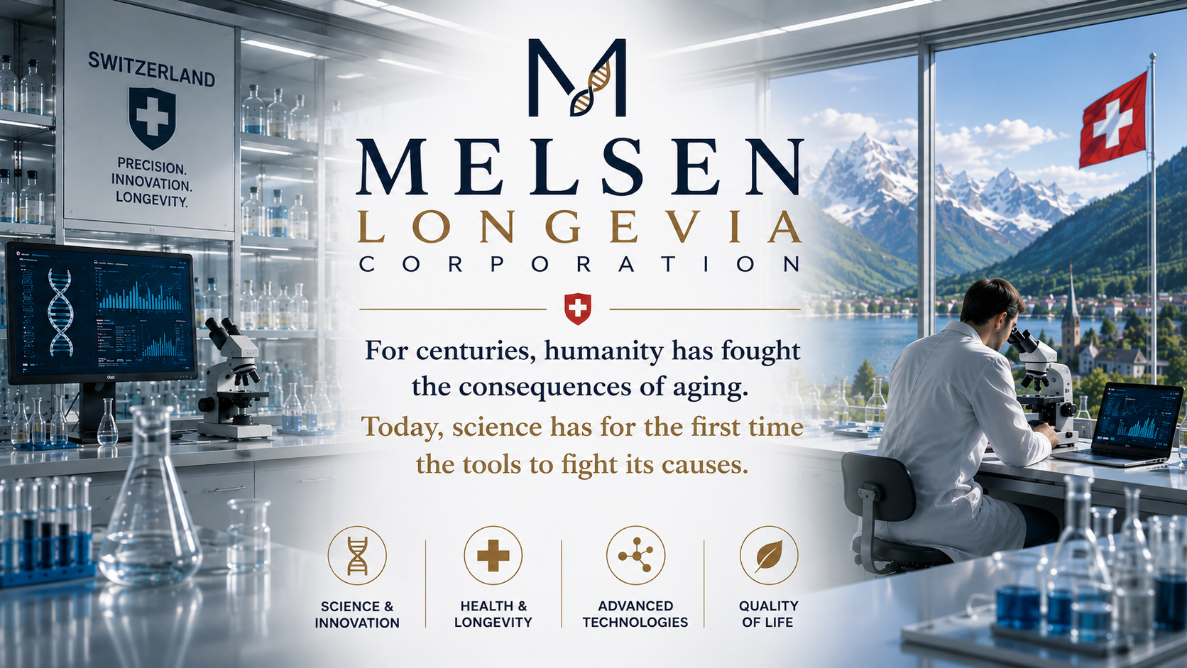 Melsen Longevia — Swiss longevity corporation